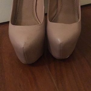 Steve Madden Shoes - Blush Leather Heels Steve Madden Shoes - Blush Leather Heels